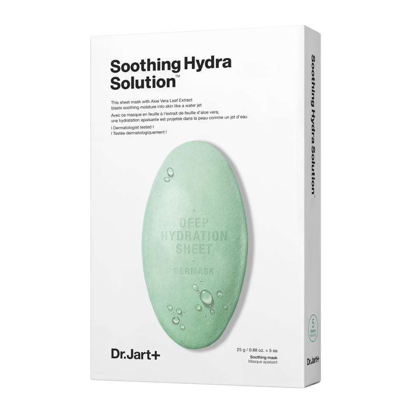 Dr.Jart+ Soothing Hydra Solution Deep Hydration Sheet Mask 5pcs