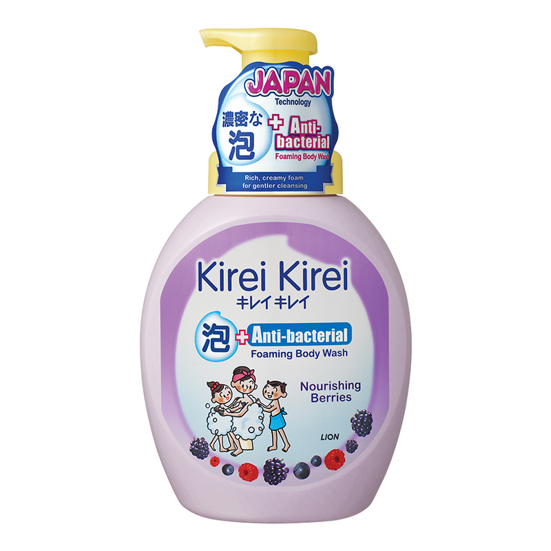Kirei Kirei Anti-bacterial Foaming Body Wash Nourishing Berries, 900ml