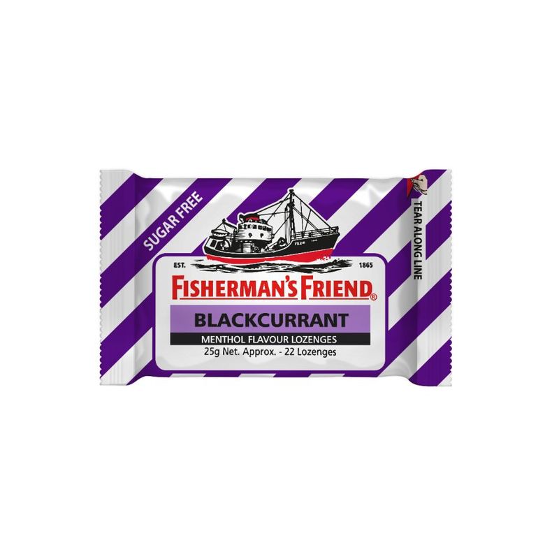 Fisherman's Friend Blackcurrant Flavour Lozenges, 25g