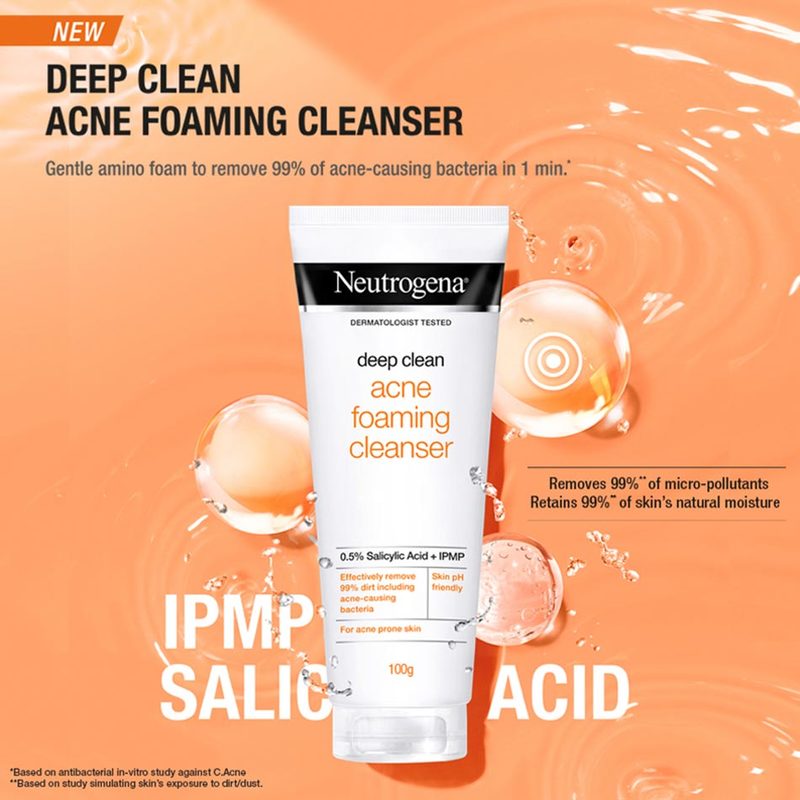 Neutrogena Deep Clean Acne Cleanser 100g