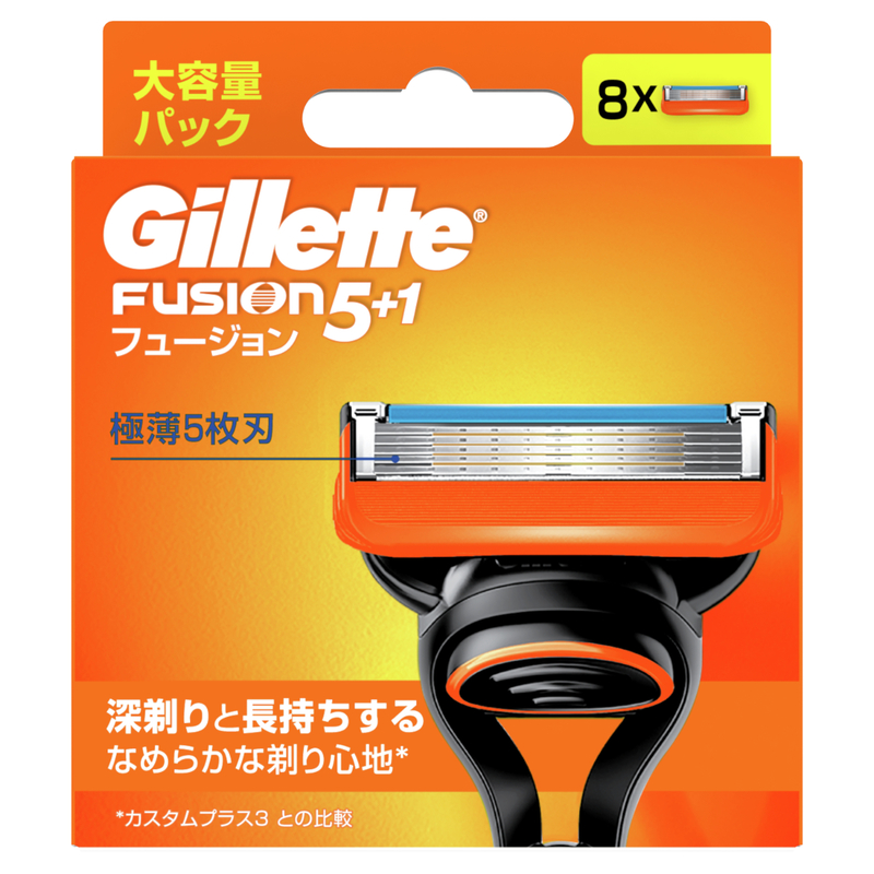 Gillette Fusion Manual Blades 8pcs