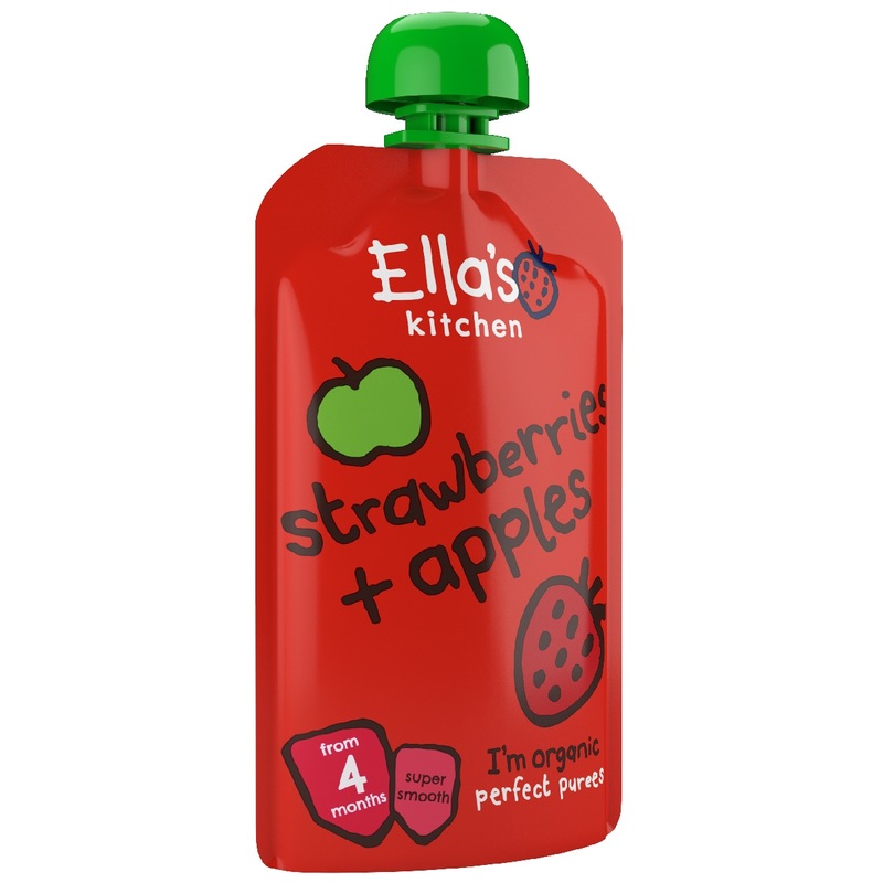 Ella's Kitchen Strawberries and Apples 120g