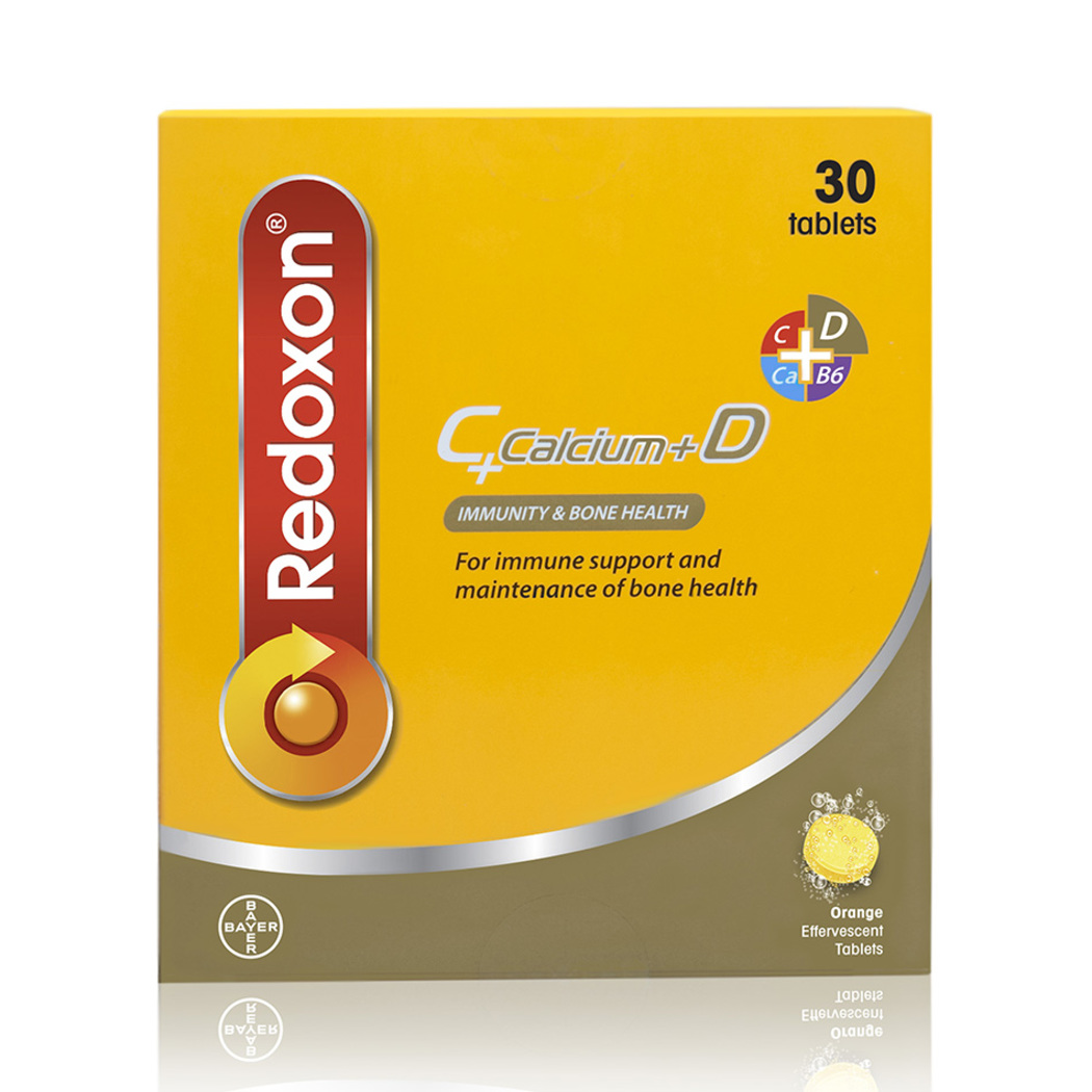 Redoxon C Calcium D Effervescent Orange 30 Tablets Redoxon Guardian Singapore