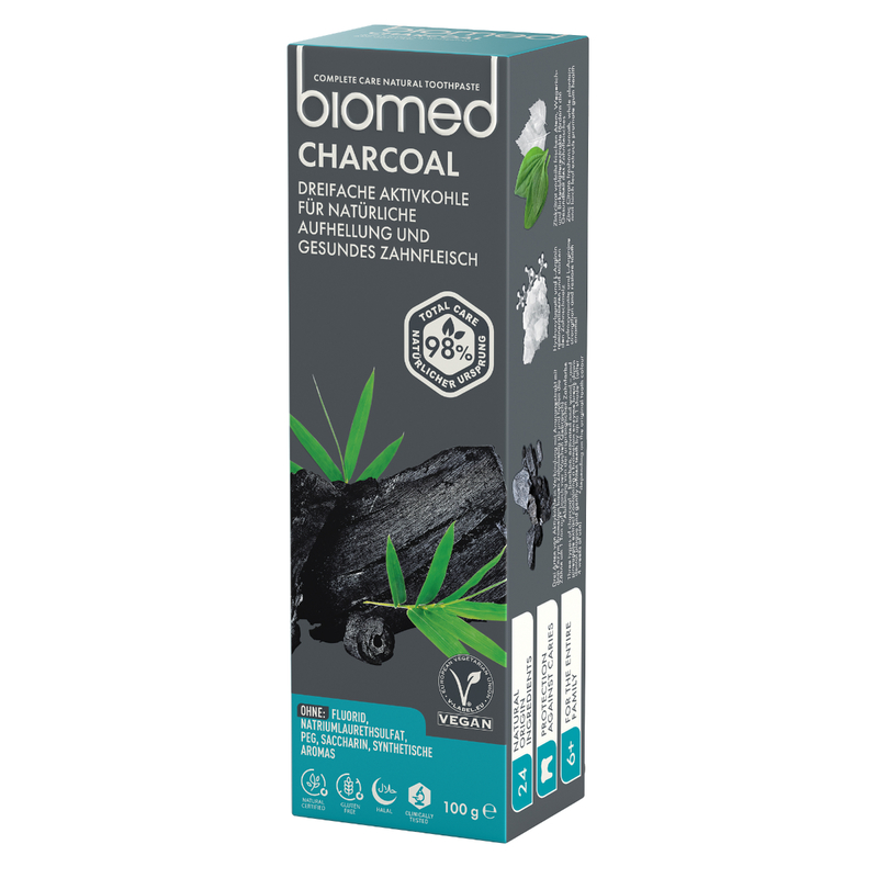 BioMed Charcoal Toothpaste 100g