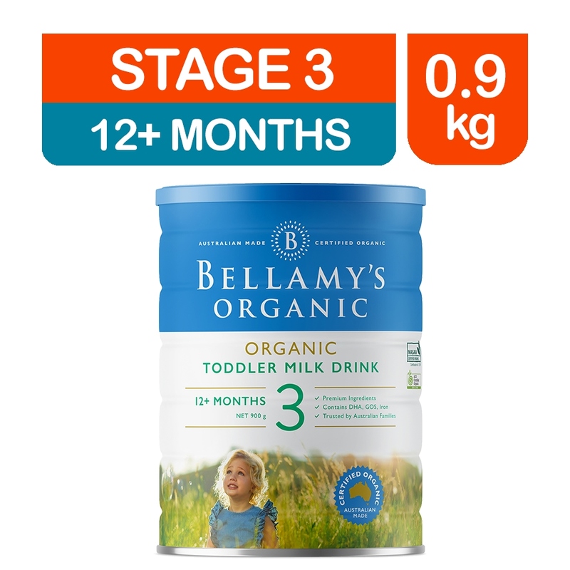Bellamy's Toddler Milk Stage 3, 900g