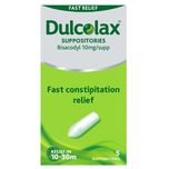 Dulcolax Constipation Relief  Suppository 5s