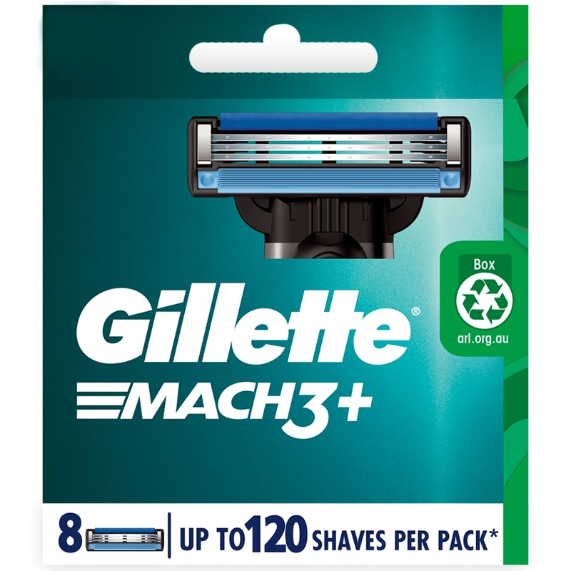 Gillette吉列Mach3鋒速3系列剃鬚刀頭 8片