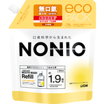 Nonio Mouthwash Refill (Non-alcohol Light Herb Mint) 950ml