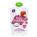 Little Freddie Organic Creamy Pink Lady Apple Greek Style Yoghurt 100g