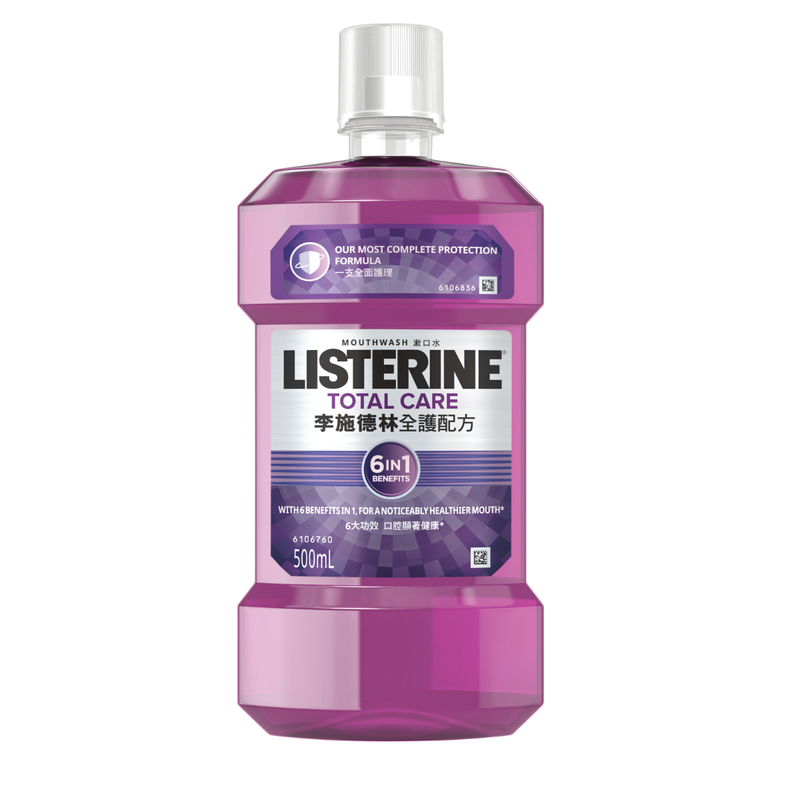 Listerine Total Care Mouthwash 500ml (Old/New Package Random Delivery)