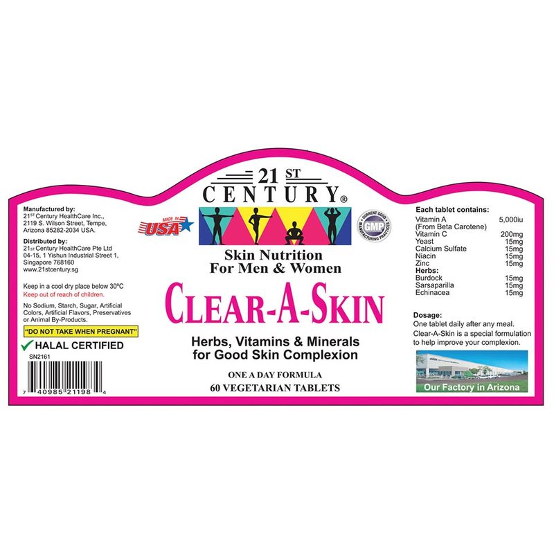 21st Century Clear-A-Skin 60s