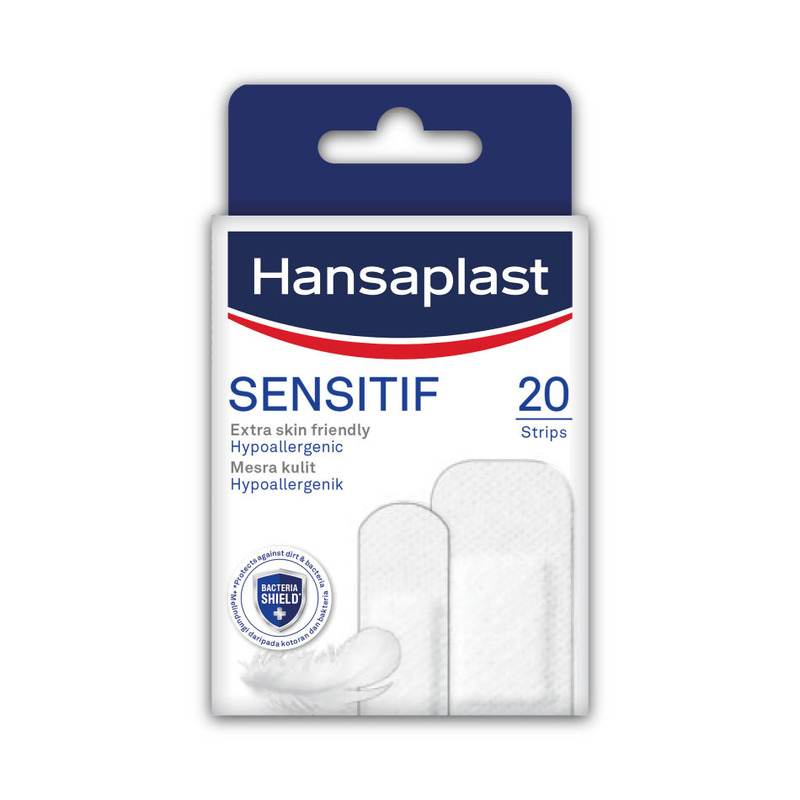 Hansaplast Sensitive Plasters, 20pcs