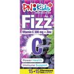 PNKids Fizz Vit C 300Mg+Zinc 30S (Grape)