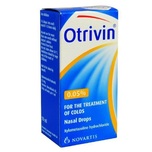 Otrivin 0.05% Nasal Drops, 10ml