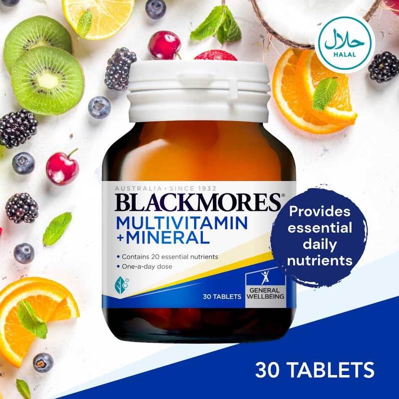 Blackmores Multivitamins + Minerals 30s