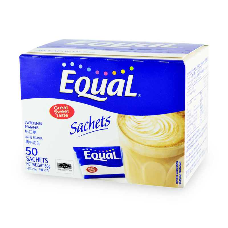 Equal Sweetener Sachet, 50 sachets