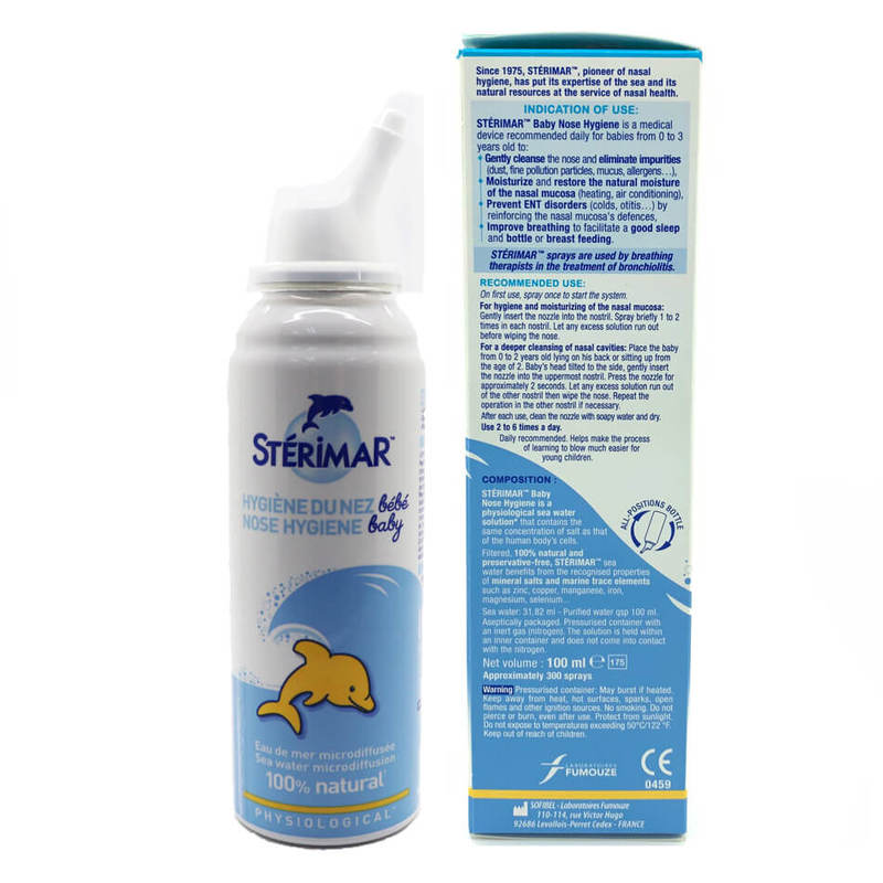 EAU DE MER SPRAY NASAL 100ML COOPER