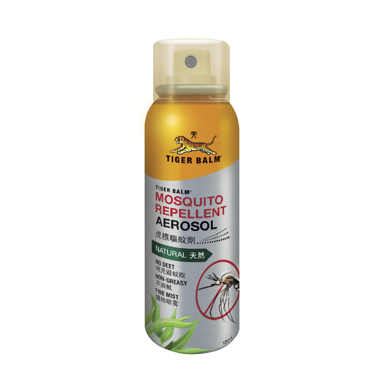 Tiger Balm Mosquito Repellent Aerosol, 120ml