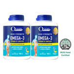 Ocean Health High Strength Omega 3 + Vitamin D3 Twin Pack, 2x180 softgels