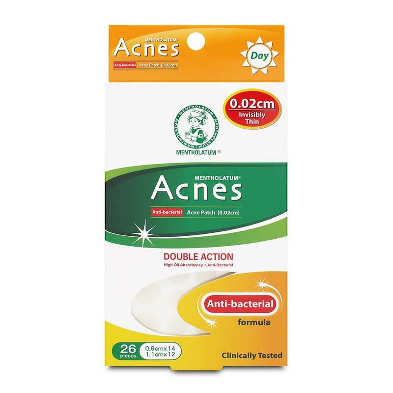 Acnes Anti-Bacterial Acne Patch 0.02cm (Day), 26pcs