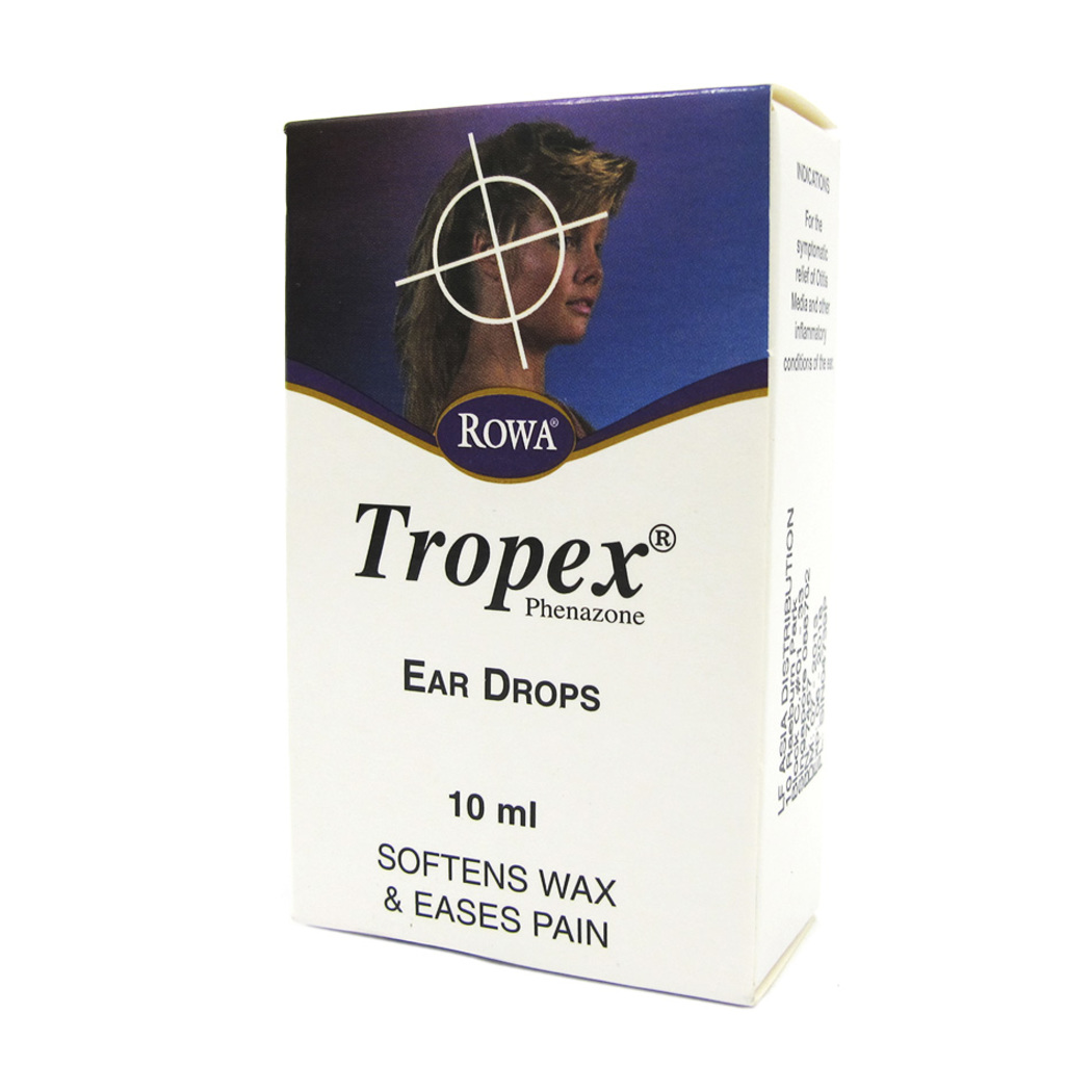 Tropex Ear Drops, 10ml | Ear Care | Eye & Ear Care ...