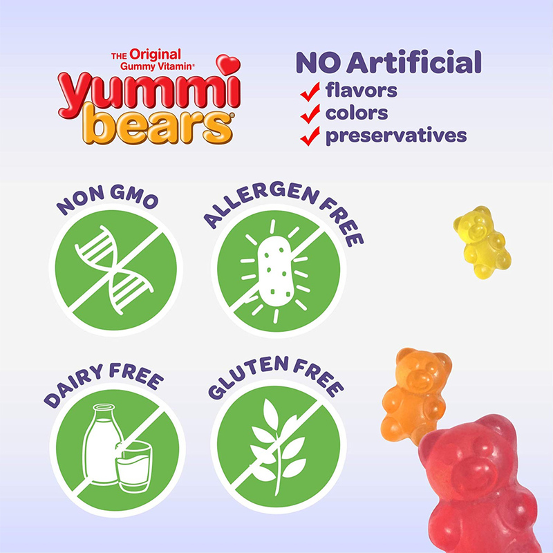 Yummi Bears Complete Multi-Vitamin, 90s