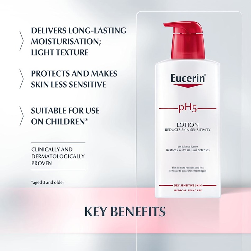 Eucerin pH 5 Lotion, 400ml | Eucerin | Guardian Singapore