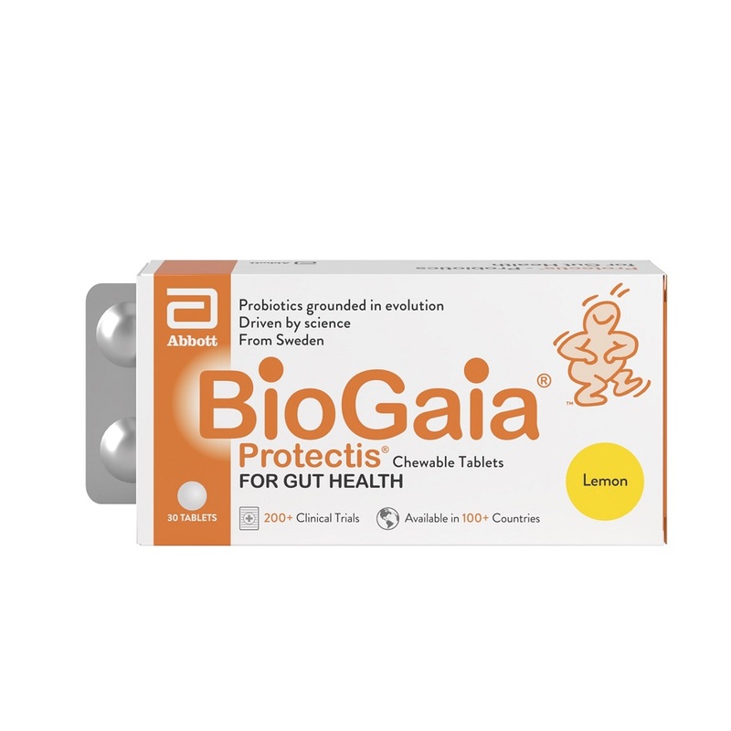 BioGaia Protectis Chewable Tablets (Lemon)