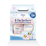Dove Sakura Smoothie Scrub & Peach Shower Foam Banded Pack 1 set