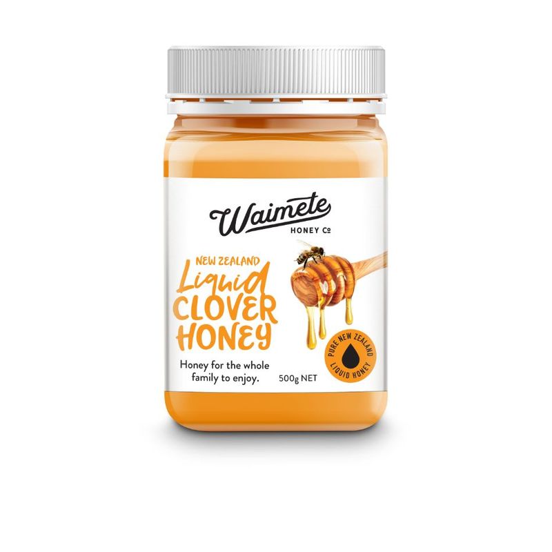 Waimete Liquid Clover Honey, 500g