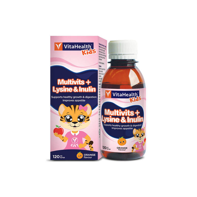 VitaHealth VitaHealth Kids Multivits + Lysine & Inulin 120ml | Guardian ...