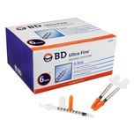 BD Ultra-FineTM II Insulin Syringe 6mm, 0.5cc 31G