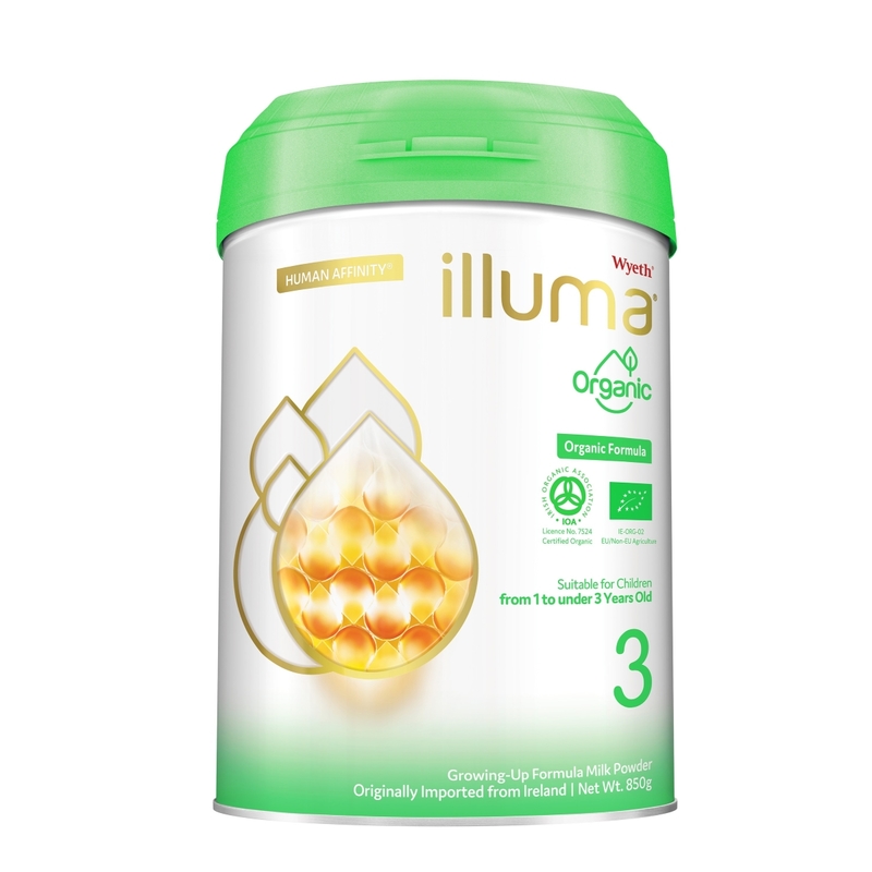 Illuma Human Affinity Organic Milk Formula S3 Growing-Up Formula Milk Powder 850g