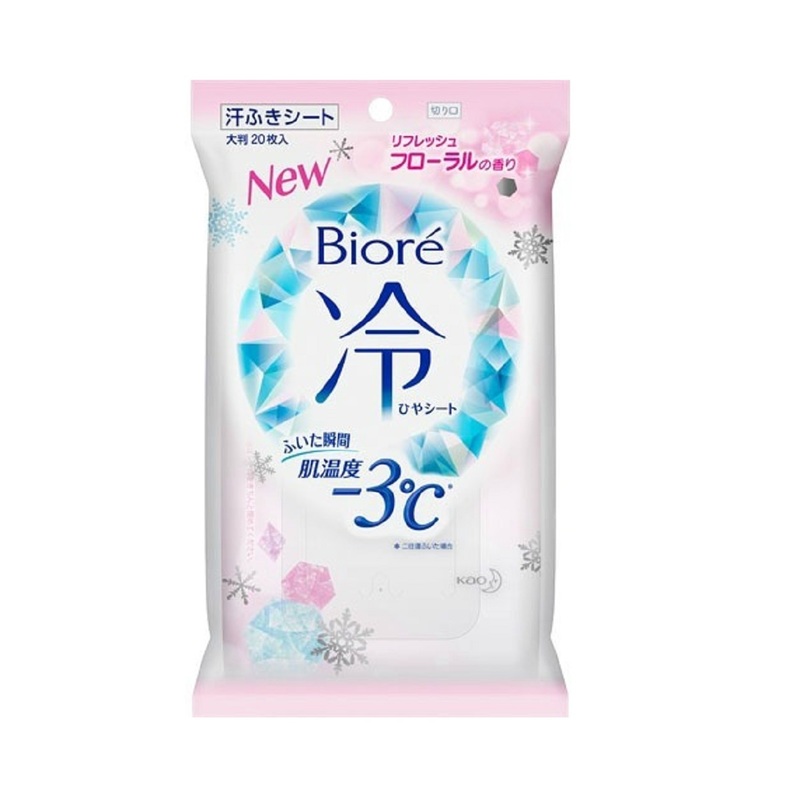Biore Icecold Bodysheet - Floral 20pcs