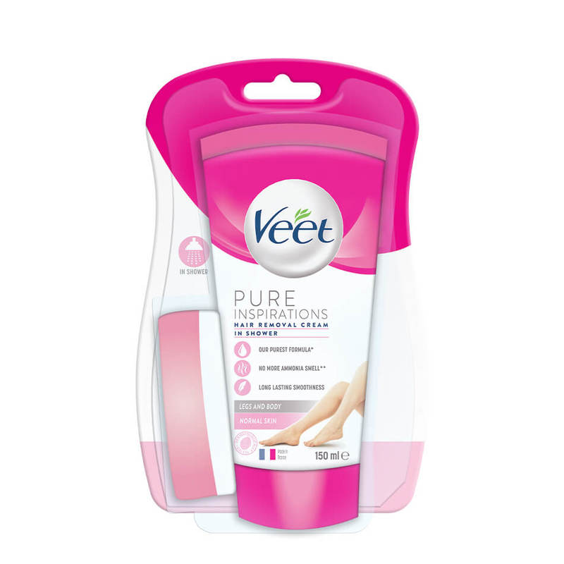 Veet In Shower Hair Removal Cream Normal Skin, 150g | Guardian Singapore