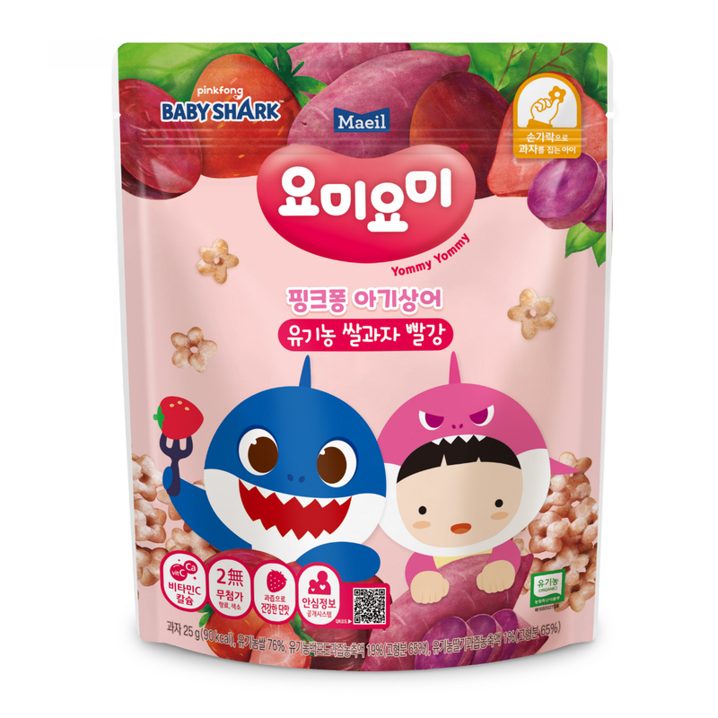 Maeil Organic Rice Snack (Purple Potato & Vegetable) 25g