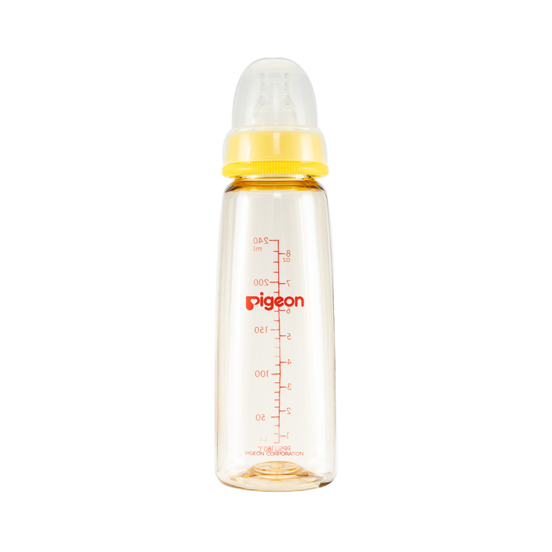 PIGEON PPSU Bottle, w/Peristaltic Nipple, 240ml