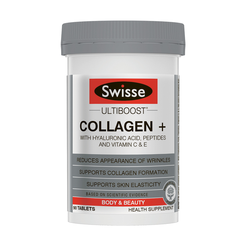 Swisse Collagen plus HA+Collagen 90 Tablets