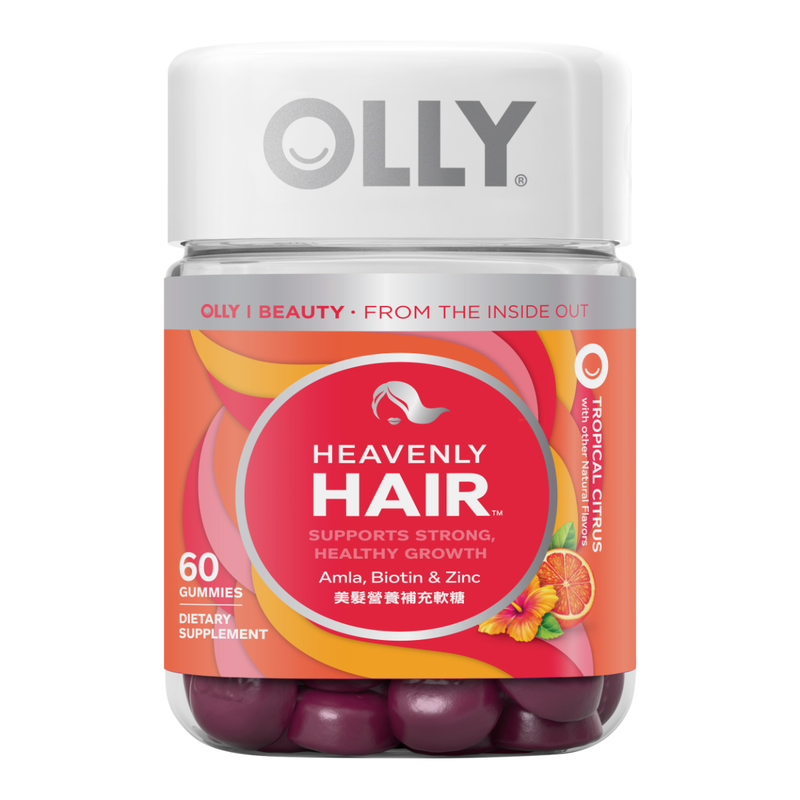 OLLY Heavenly Hair Gummy Supplement 60pcs