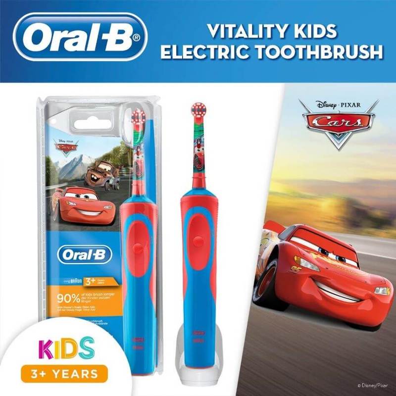 Oral-B Kids Cars Rechargeable Toothbrush