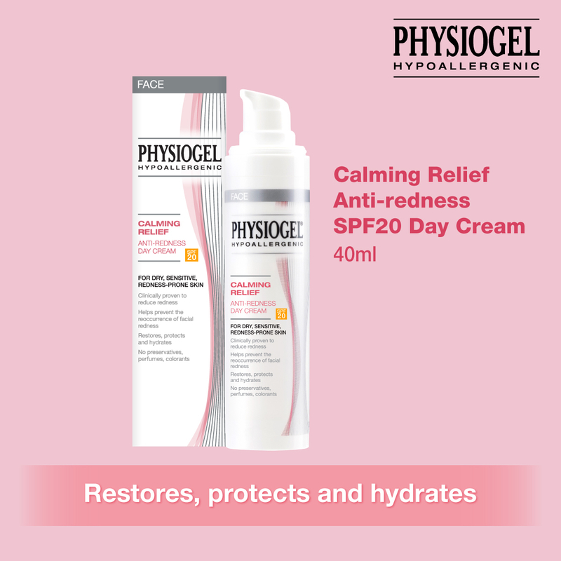 Physiogel Calming Relief Anti-redness SPF20 Day Cream 40ml