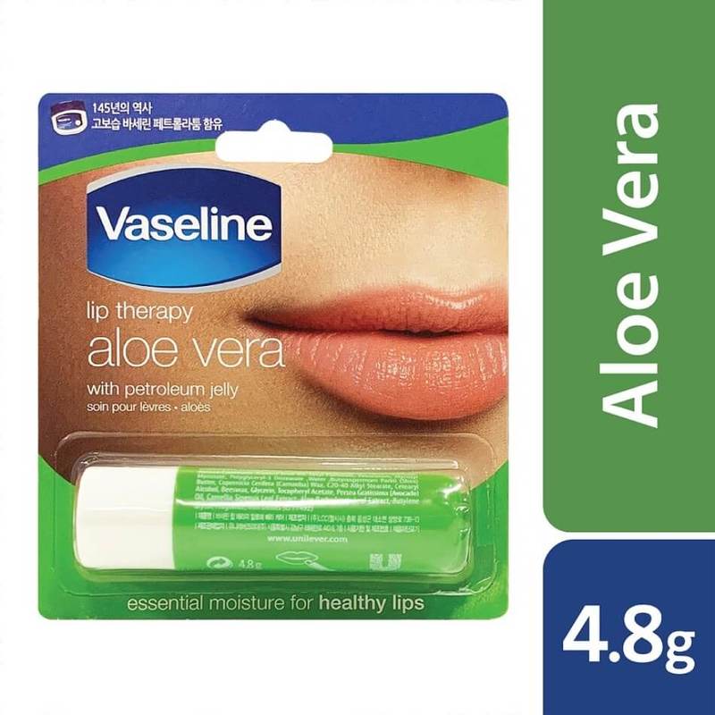 Vaseline Lip Therapy Aloe Vera Stick, 4.8g