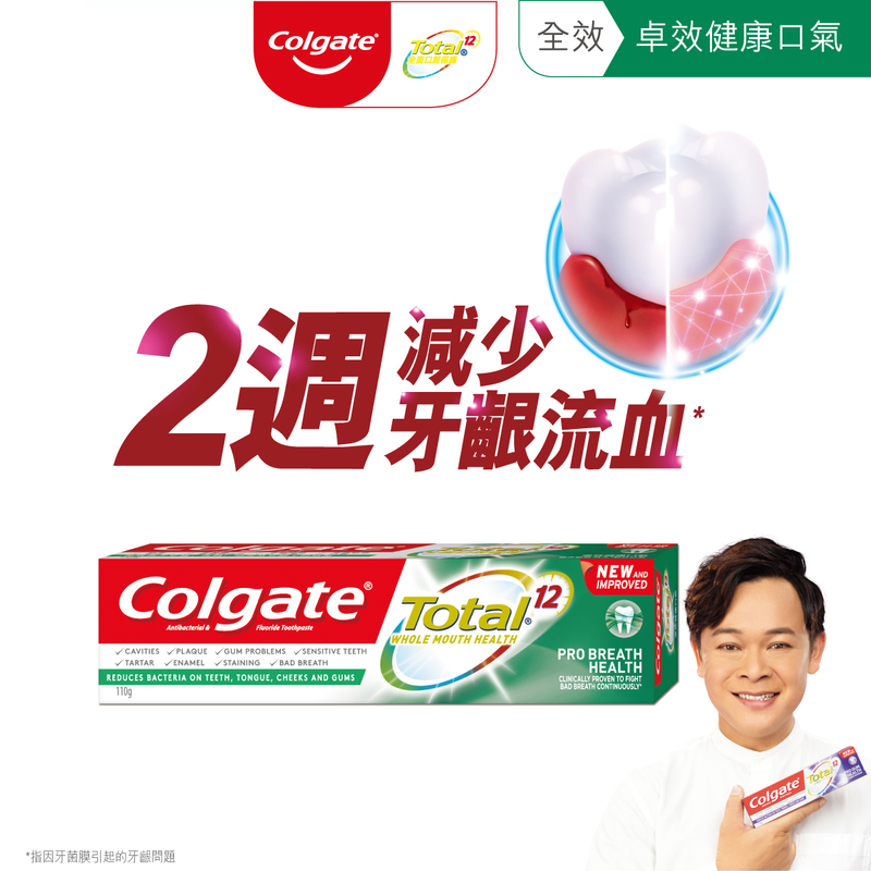 Colgate Total Pro Breath Health Toothpaste 110g | Mannings Online Store