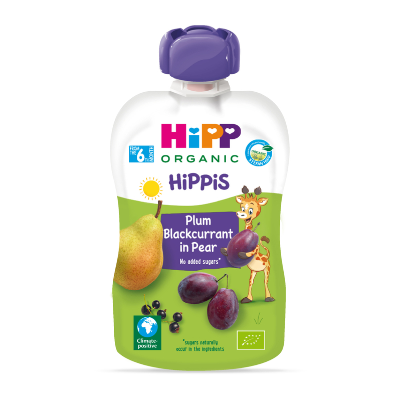HiPP Plum Blackcurrant Pear (6 Months+) 100g