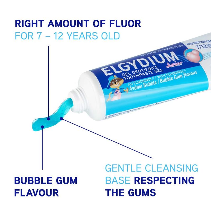 Elgydium Junior Bubble Toothpaste, 50ml
