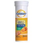 Cebion Vitamin C + Calcium Effervescent Tablets 1000mg