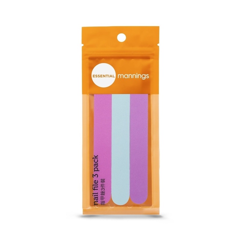 Essential Mannings Nail File 3pcs