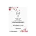 Snow Fox Japanese Cherry Blossom & White Tea Smoothing Mask 5pcs
