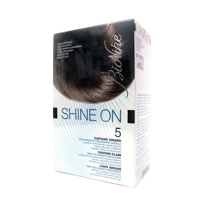 BioNike Shine On Hair Colouring Treatment Light Brown 5
