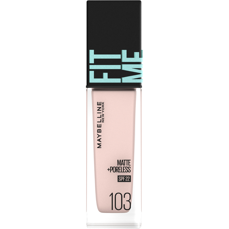 Maybelline Fit me! Matte + Poreless Foundation - 103 Pure Ivory 30ml